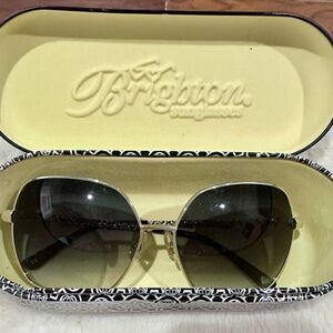 Brighton Women's Sunglasses - Gold Frame